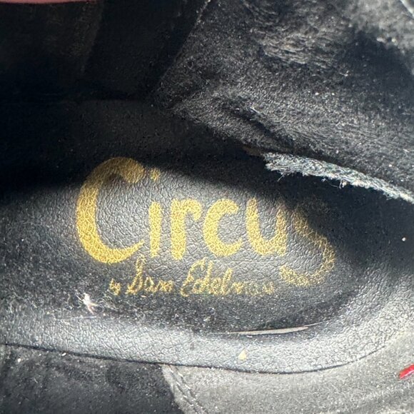 Circus Sam Edelman Women Reptile Faux Leather Studded Heel Zip Bootie Size 6.5 - Picture 11 of 15